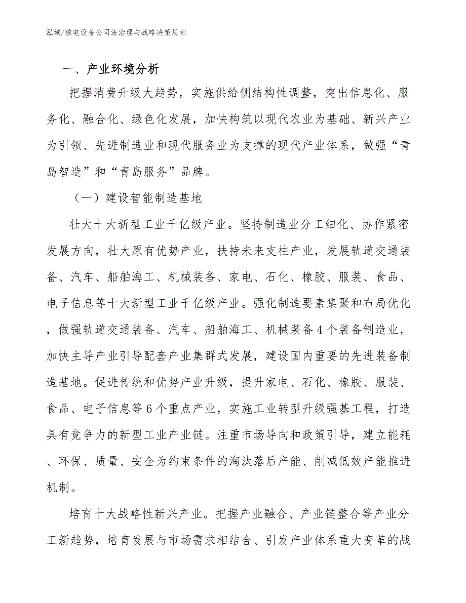 核电设备公司法治理与战略决策规划_第2页