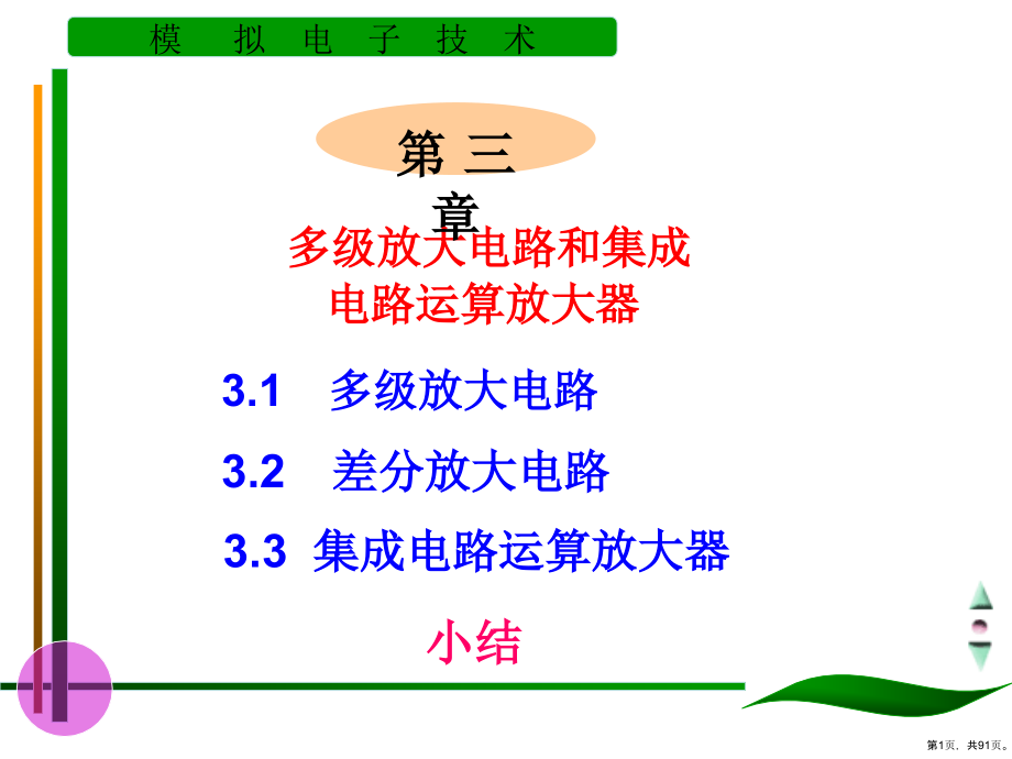 多级放大电路和集教学课件_第1页