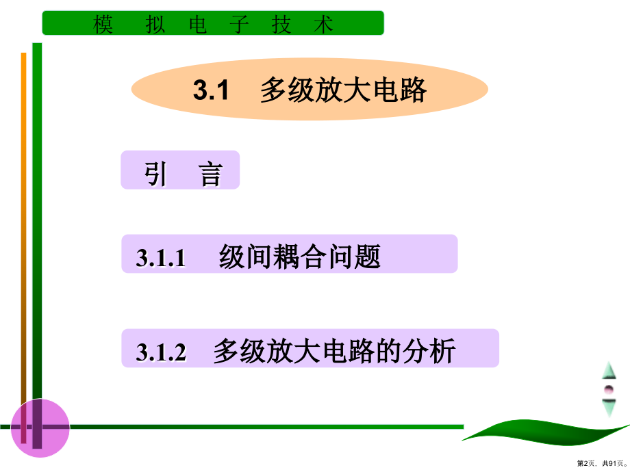 多级放大电路和集教学课件_第2页