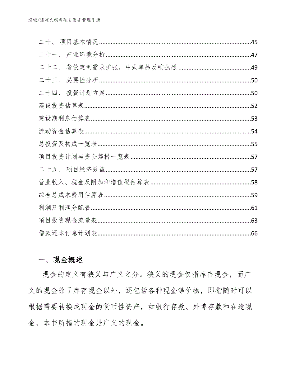 速冻火锅料项目财务管理手册【范文】_第2页