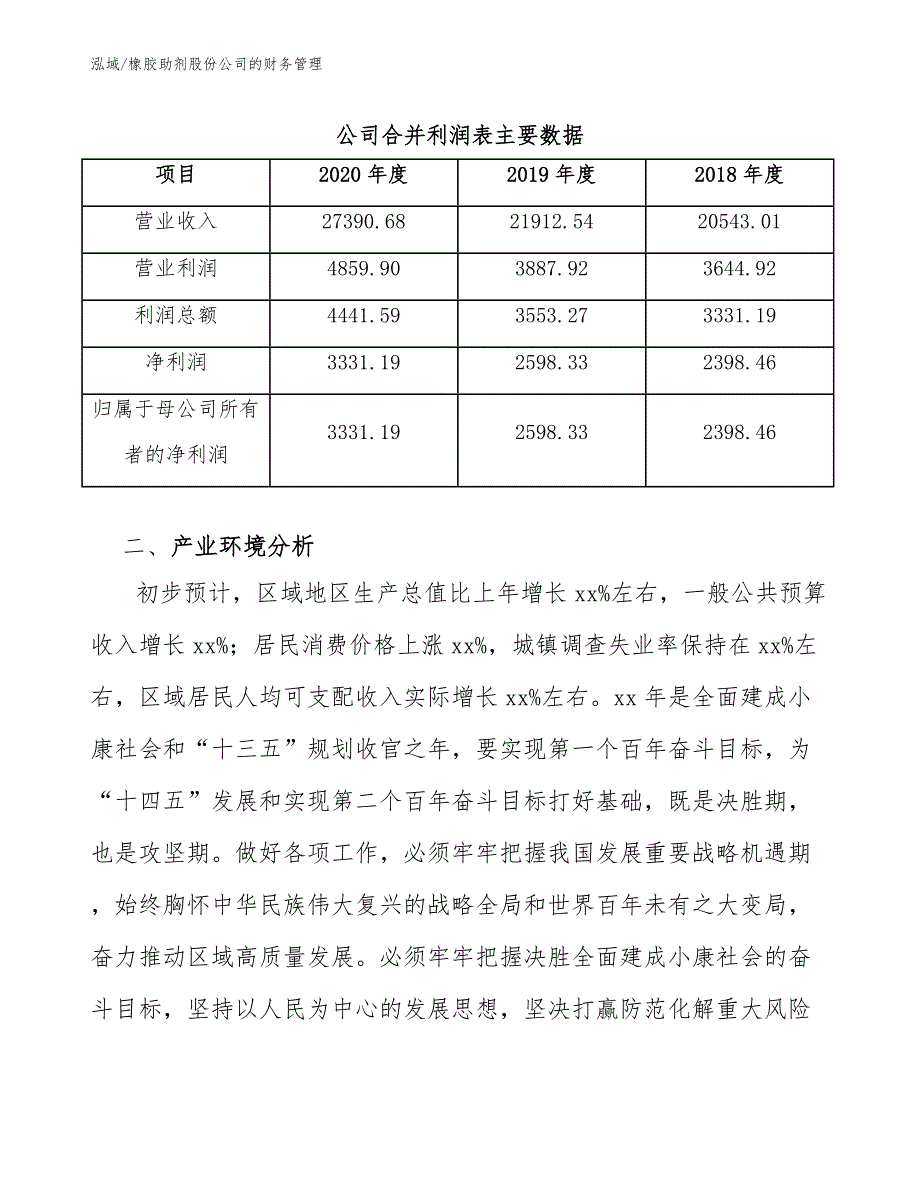 橡胶助剂股份公司的财务管理_第4页