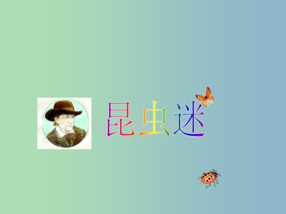 六年级语文上册《昆虫迷》课件1 语文A版.ppt_第1页