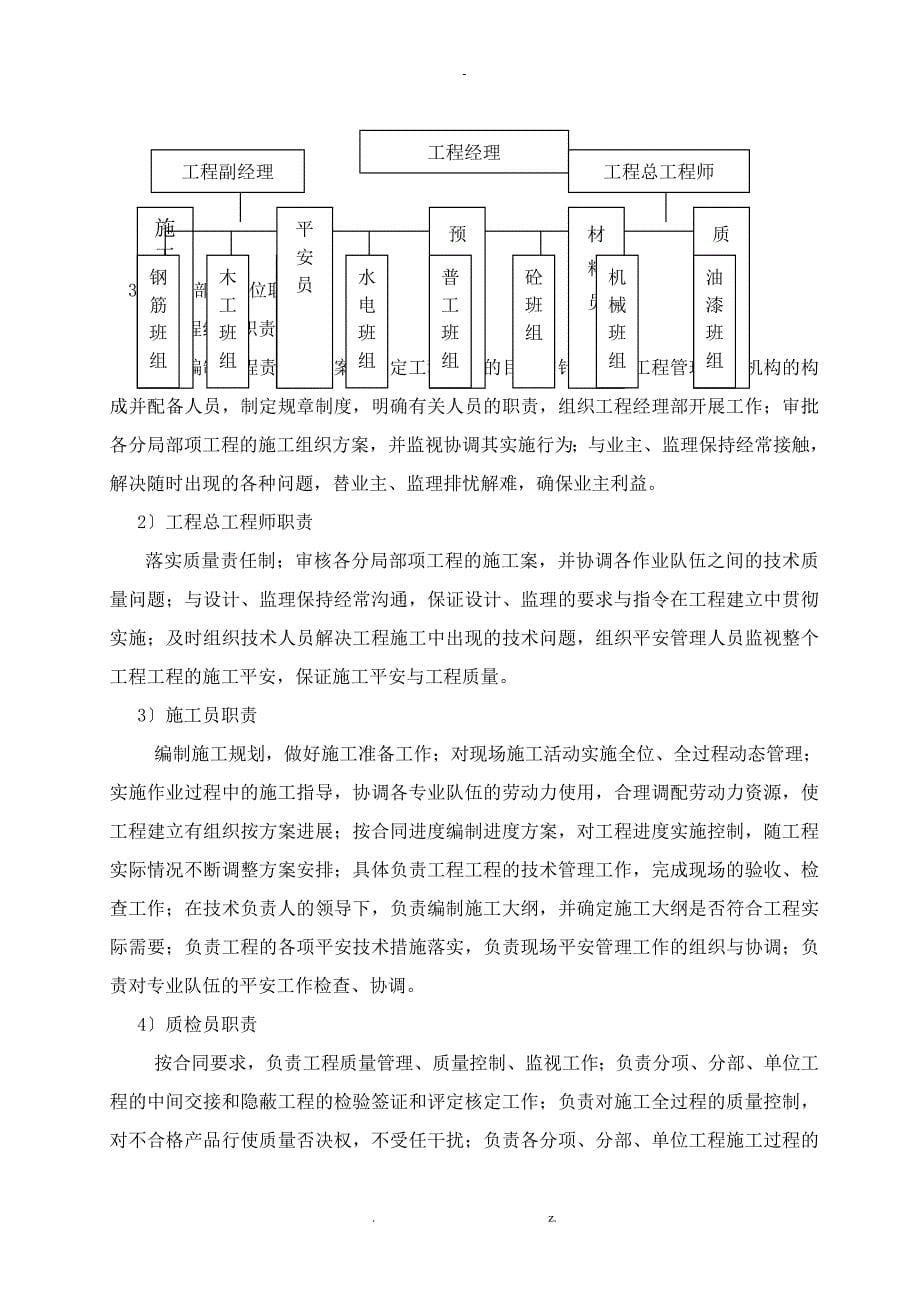 厂房独立基础的施工设计方案与对策_第5页