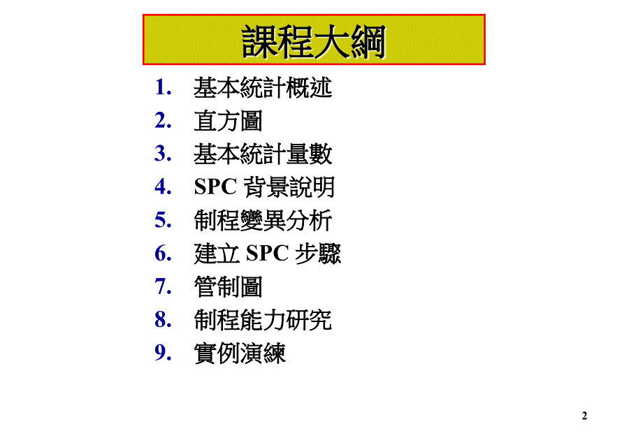 某着名顾问公司SPC教材SPC_第2页