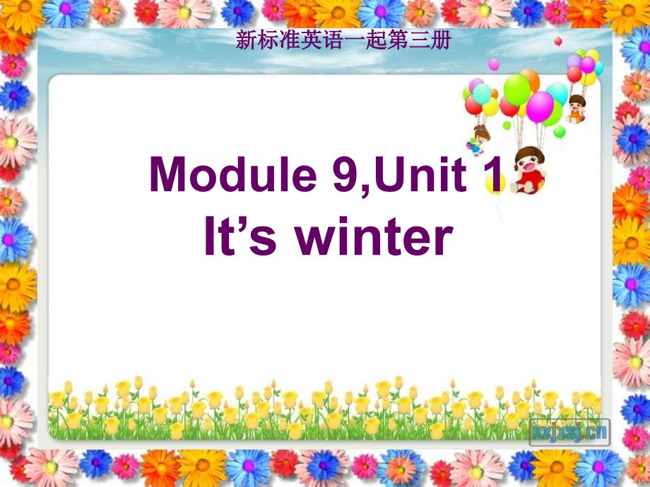 二年级英语上册Module9Unit1Itswinter课件3外研版一起_第1页