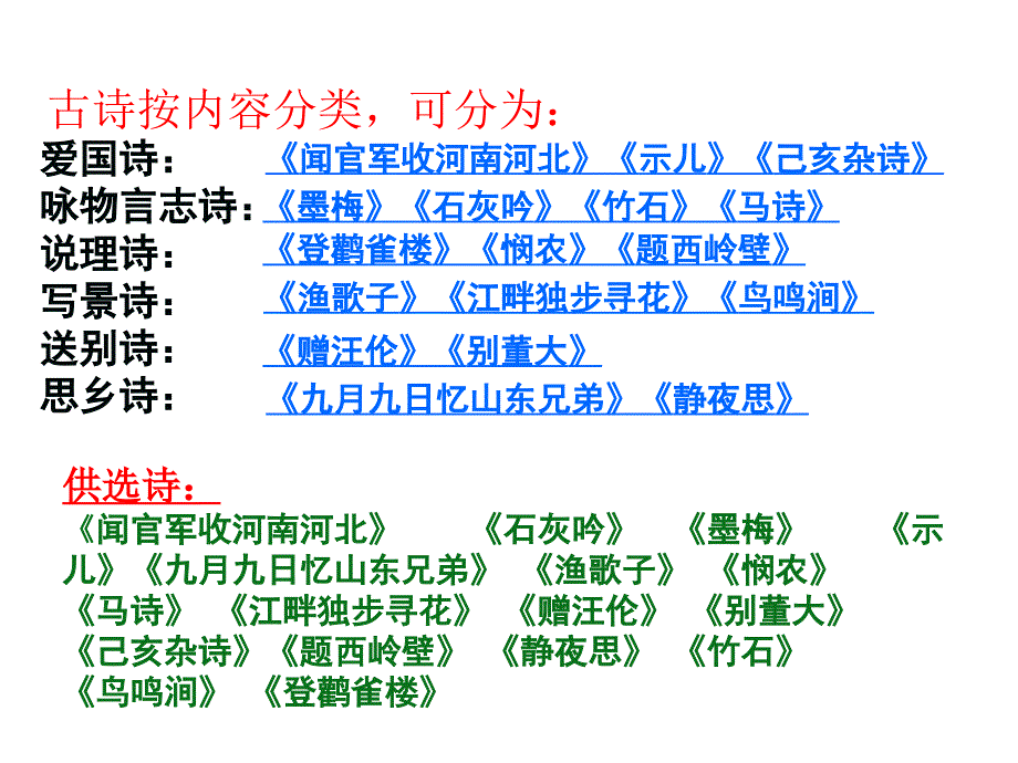 小学毕业班语文古诗词复习.ppt_第4页