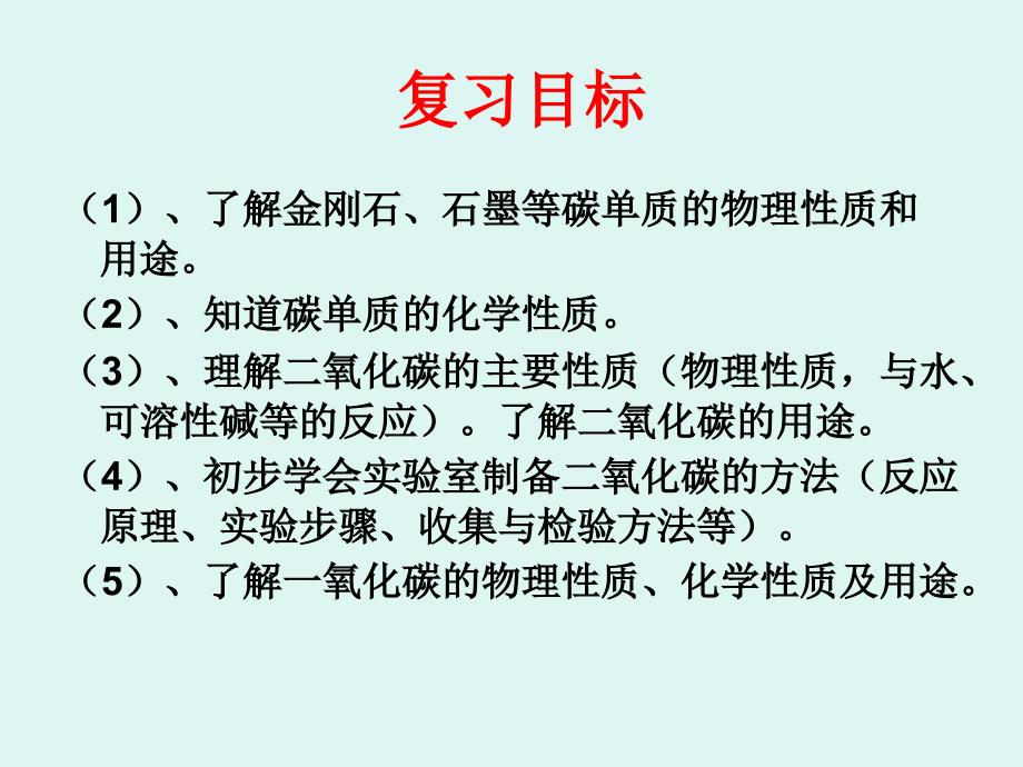 人教版九年级化学第六单元复习课件_第2页