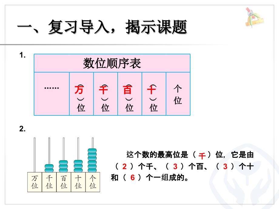 二年级下册数学万以内数的认识读数--写数ppt课件_第2页