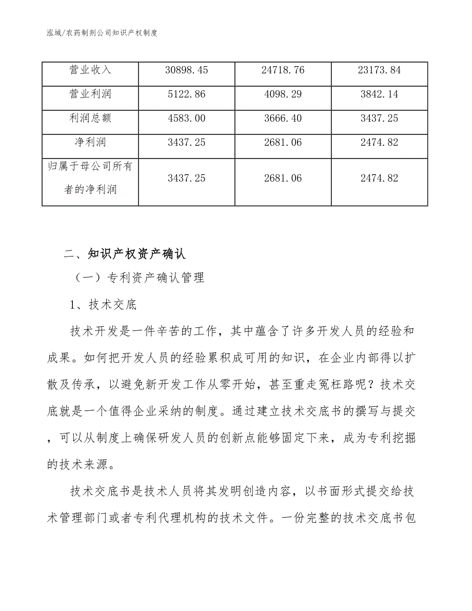 农药制剂公司知识产权制度_参考_第4页