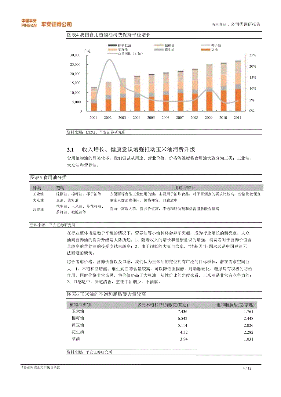 西王食品000639调研报告玉米油行业领先企业业绩迎来拐点0904_第4页