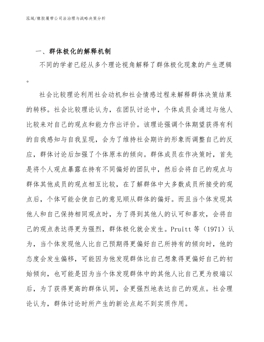 橡胶履带公司法治理与战略决策分析_范文_第3页