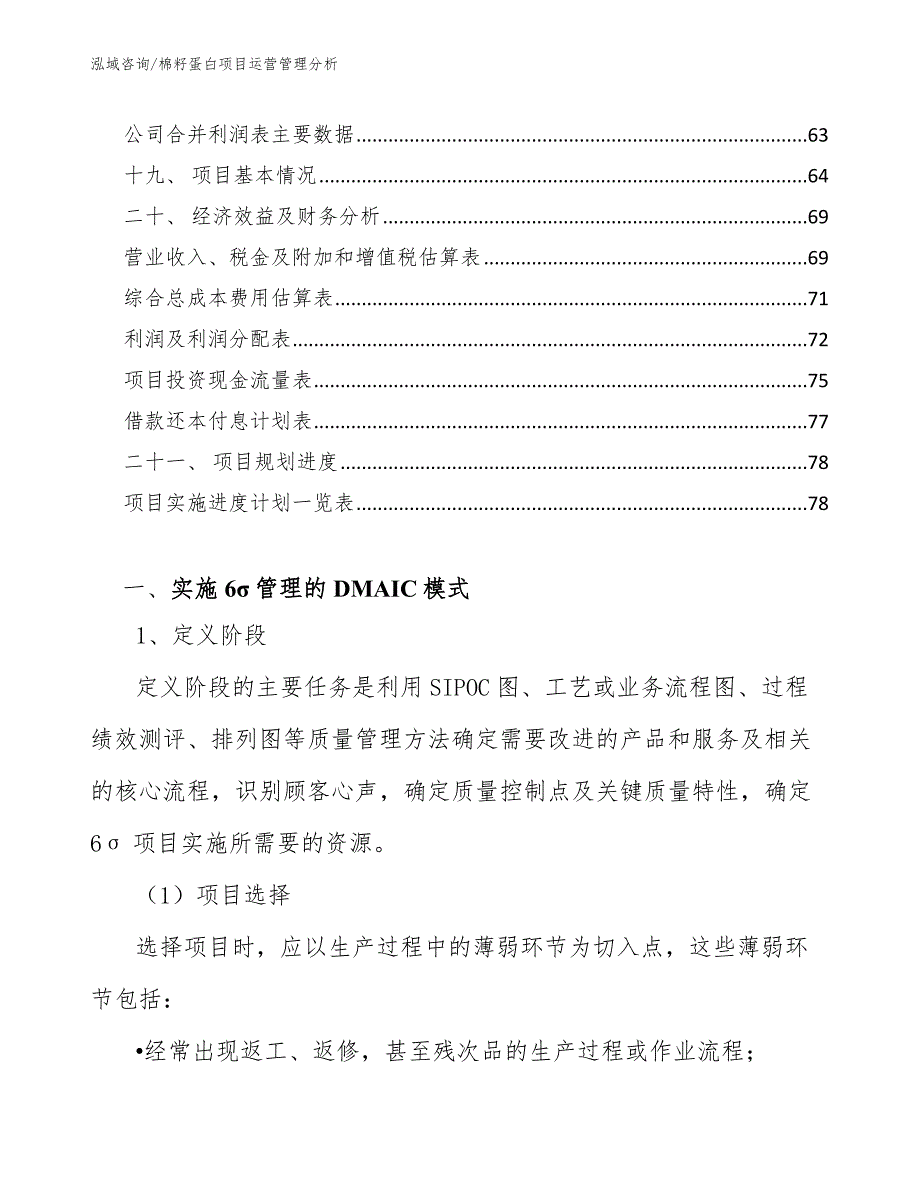 棉籽蛋白项目运营管理分析_参考_第2页