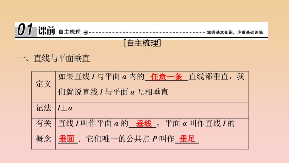 2017-2018学年高中数学第二章点直线平面之间的位置关系2.3直线平面垂直的判定及其性质2.3.1直线与平面垂直的判定课件新人教A版必修2 .ppt_第4页