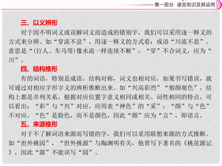 江西省中考语文复习 语言知识及其运用 专题1 字音字形课件_第4页