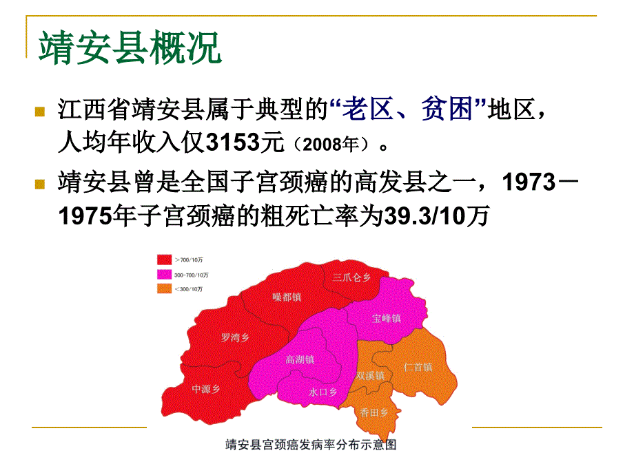 江西靖安40年子宫颈癌防治现场情况介绍_第3页