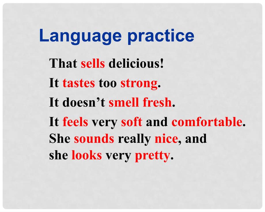 天津市葛沽第三中学八年级英语上册《Module 7 Feelings and impressions Unit 3 language in use》课件 外研版_第2页