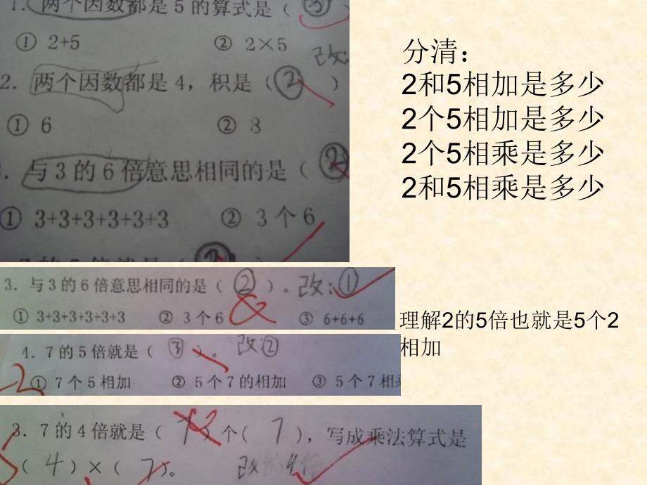 小学二年级上语文数学6单元复习课件_第2页