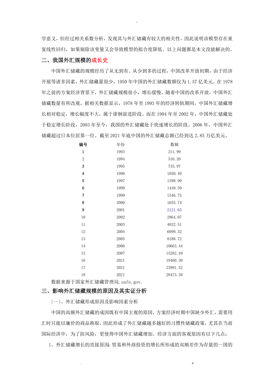 对中国外汇储备适度规模探讨_第4页