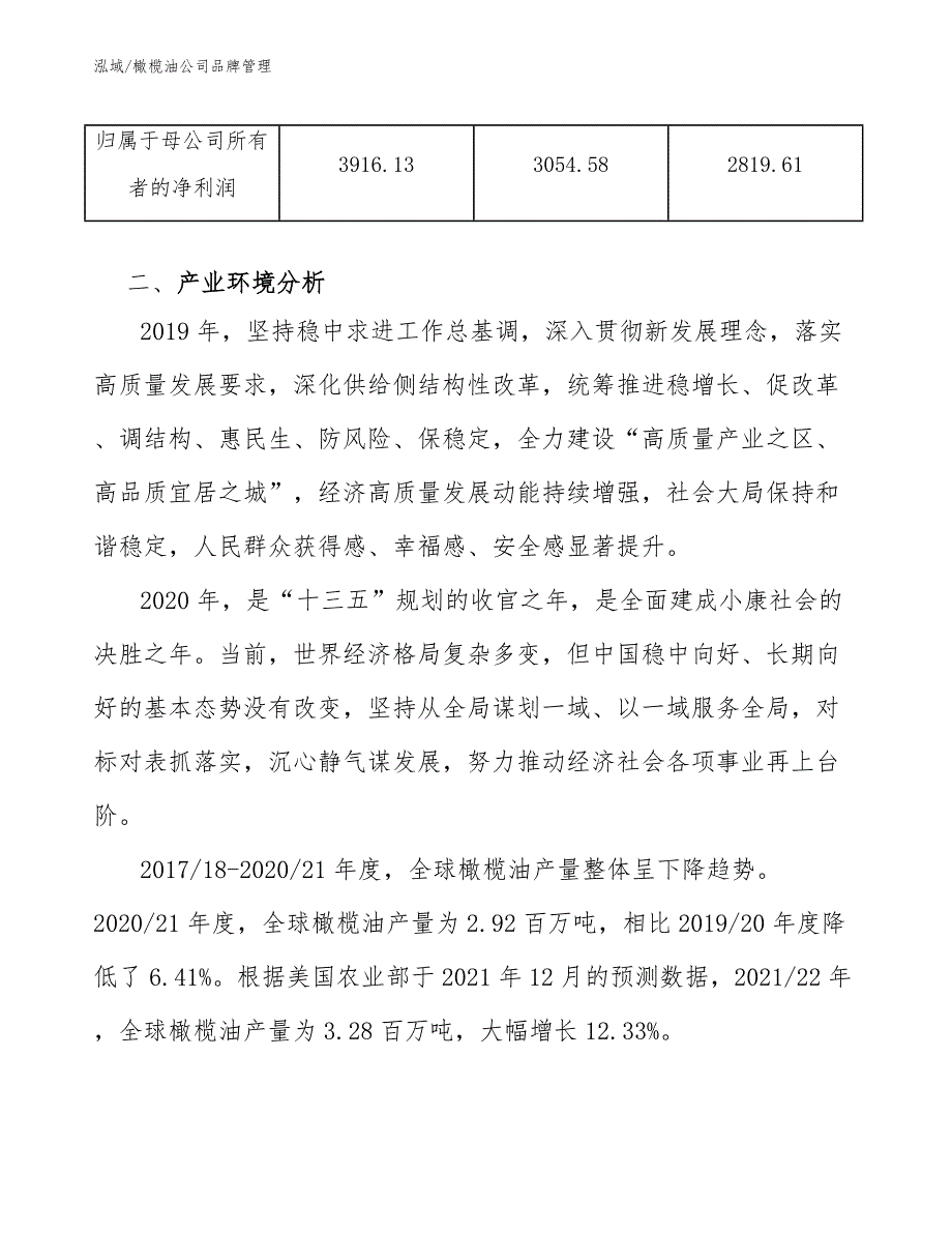 橄榄油公司品牌管理（参考）_第4页