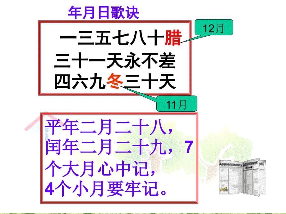 4《年月日》整理和复习PPT课件_第5页