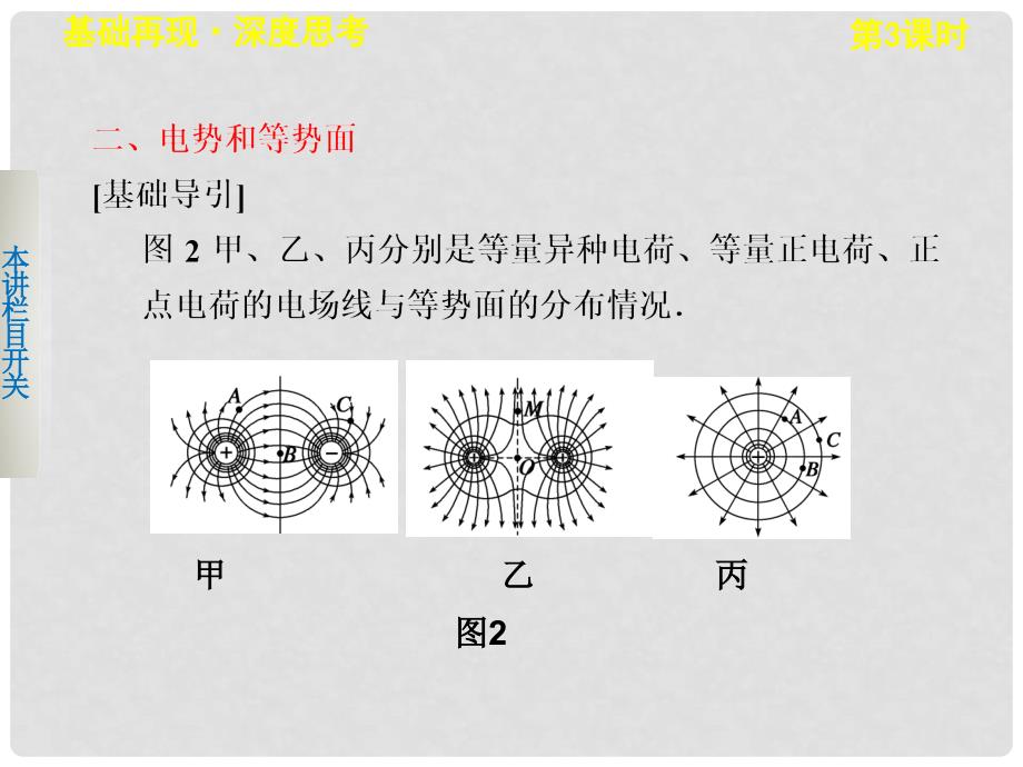 高考物理大一轮复习 第七章 第3课时 电场的能的性质课件_第4页