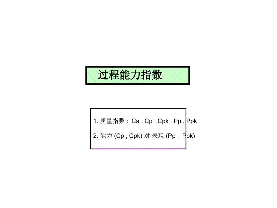 过程能力指数课件_第1页