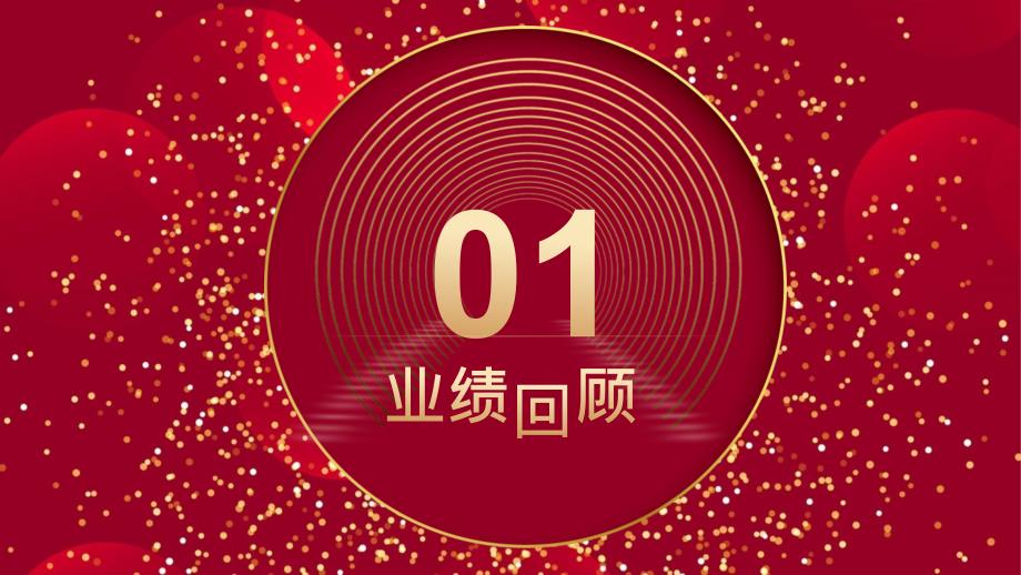 红色喜庆公司年会客户答谢PPT模板_第3页