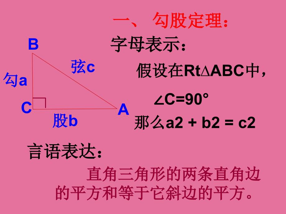 华师大版八年级上册14.2勾股定理的应用ppt课件_第2页