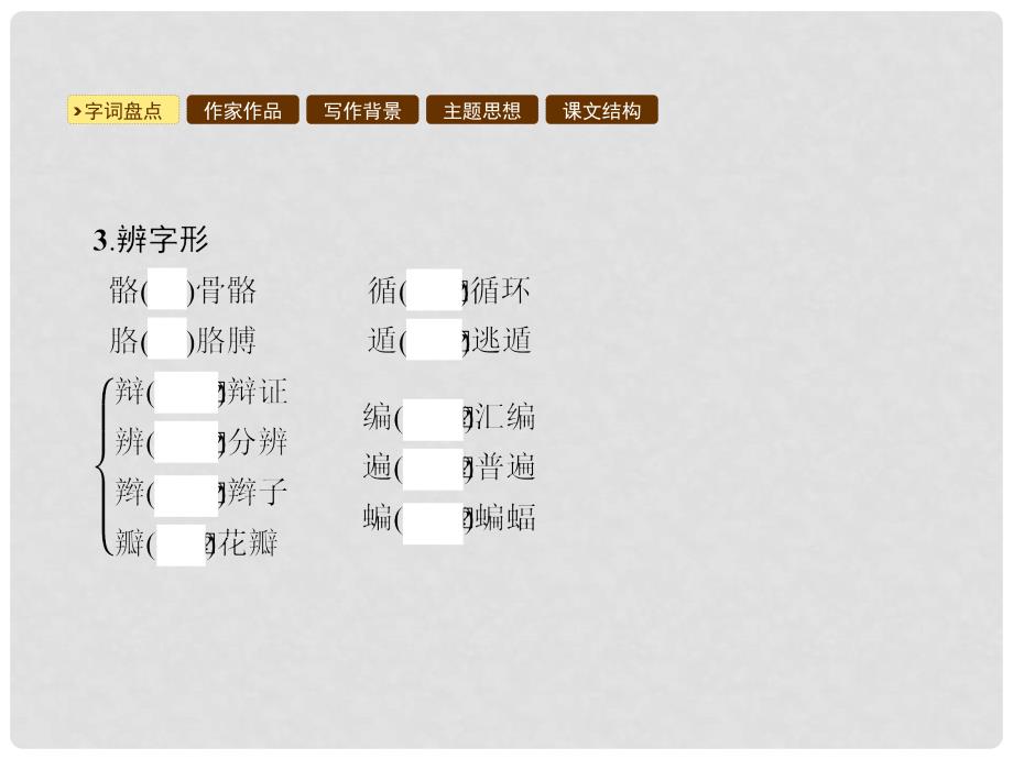 九年级语文下册 第五单元 17笑课件 语文版_第4页