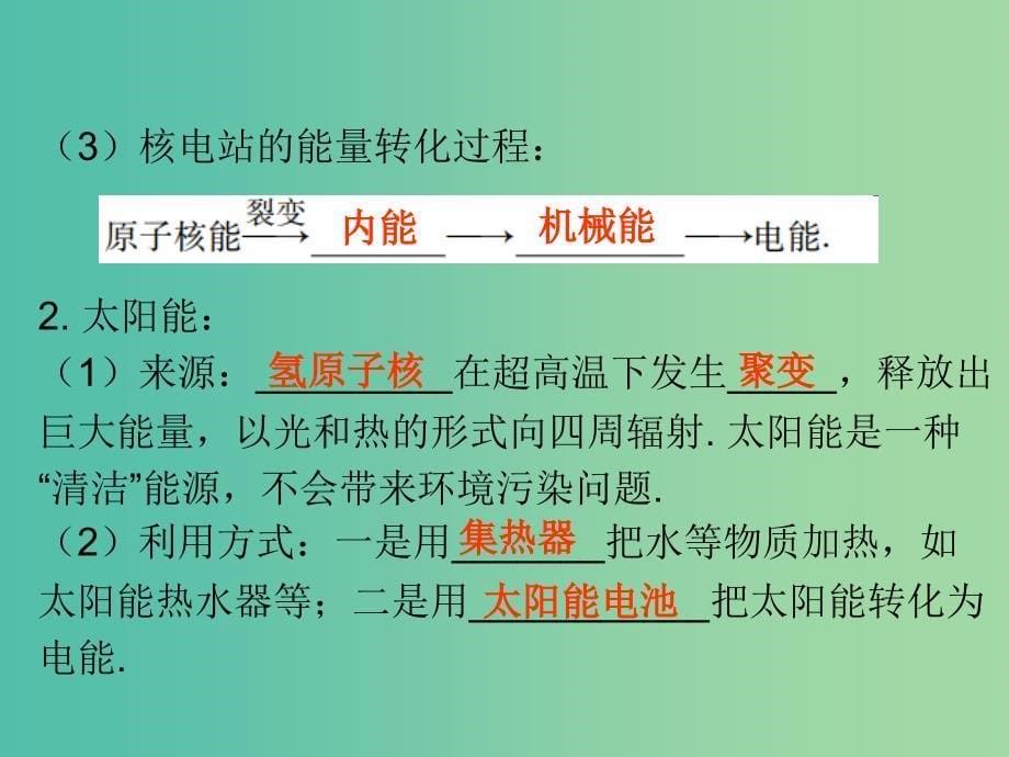 中考物理总复习 第二十章 能源与能量守恒定律课件 粤教沪版.ppt_第5页