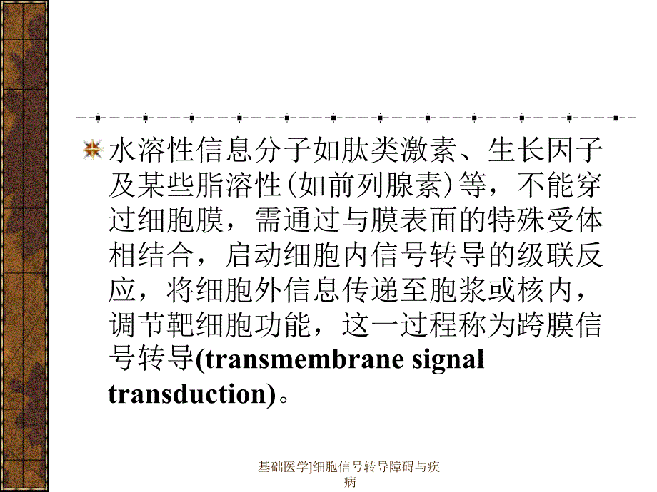 基础医学细胞信号转导障碍与疾病课件_第3页