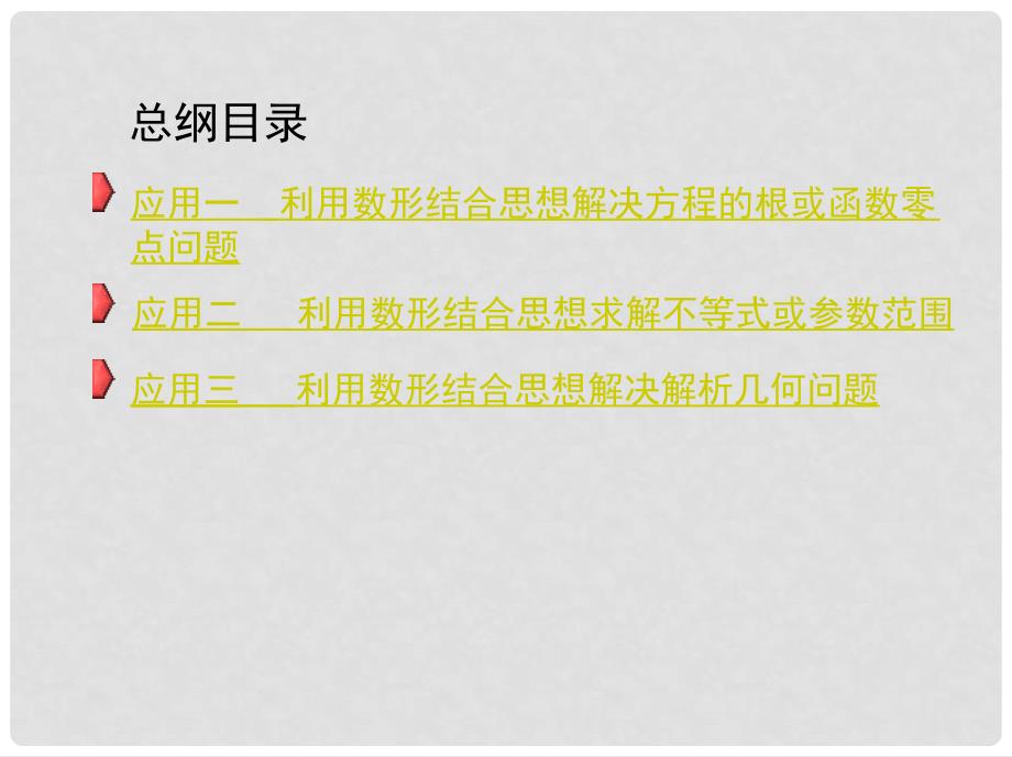 高三数学二轮复习 第二篇 数学思想 三 数形结合思想课件 理_第3页