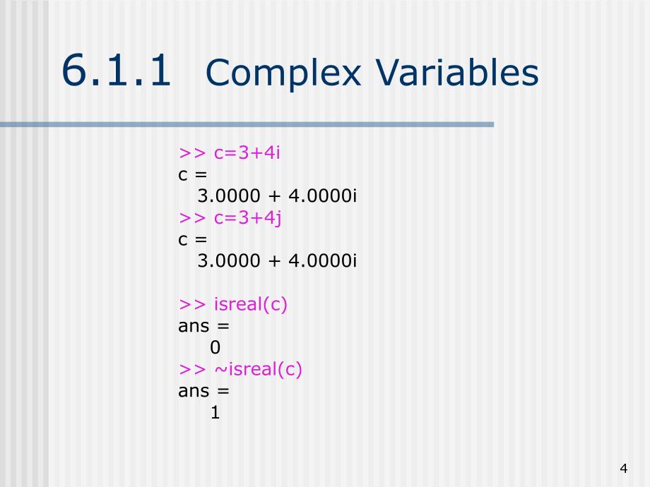 MATLAB课件：ch6 Additional Data Dypes and Plot Types_第4页