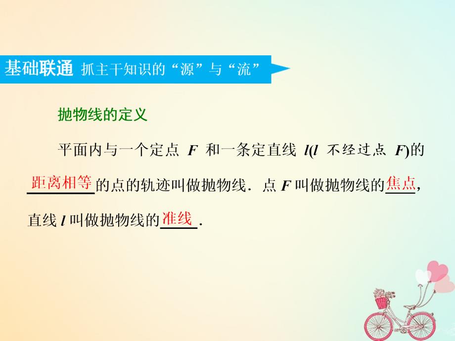 数学第九章 解析几何 第六节 抛物线实用 文_第4页