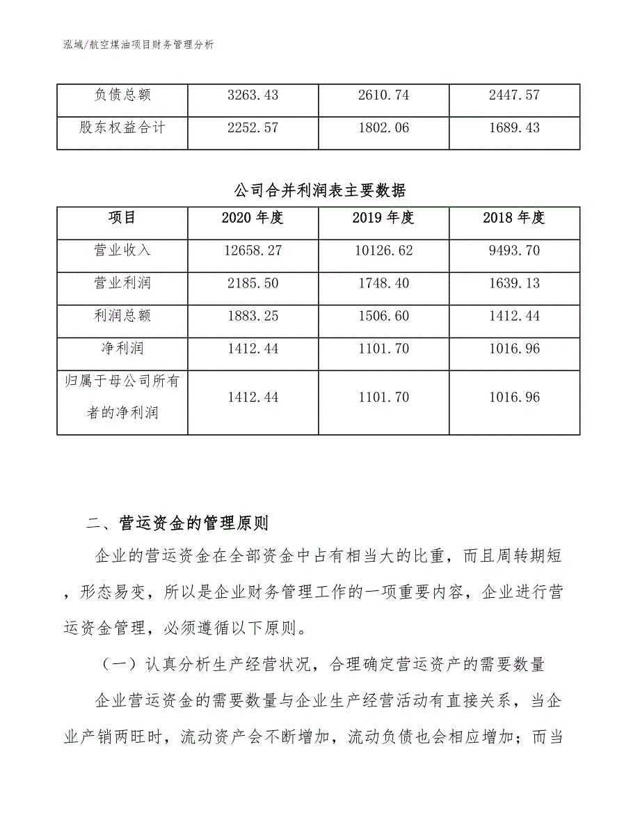 航空煤油项目财务管理分析【范文】_第4页