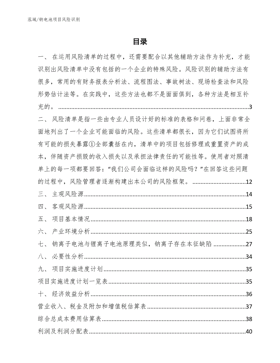 钠电池项目风险识别_参考_第2页