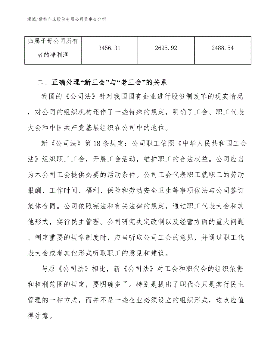 数控车床股份有限公司监事会分析_第4页