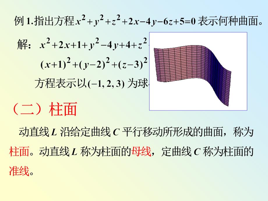 空间曲面和空间曲线6课件_第3页
