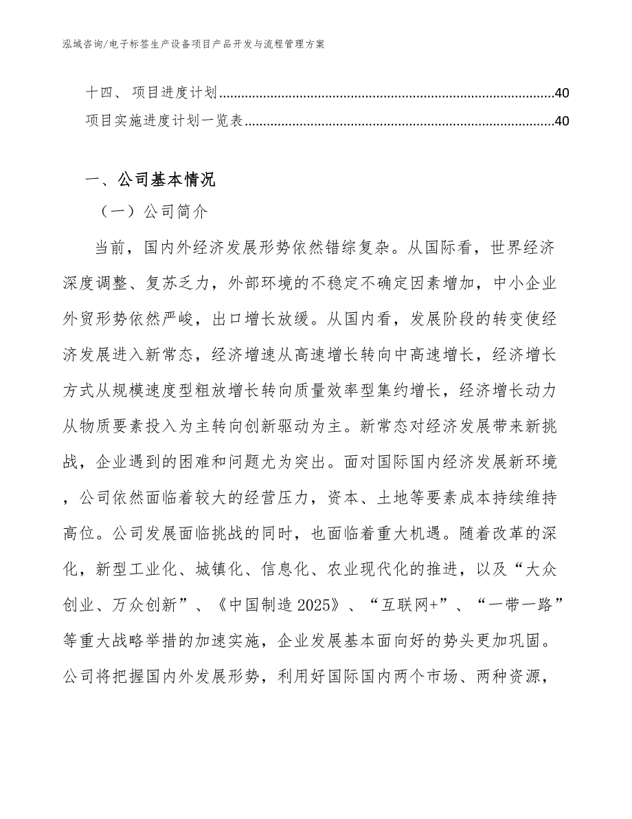 电子标签生产设备项目产品开发与流程管理方案（范文）_第3页