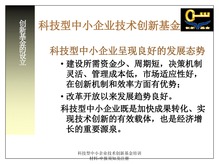 科技型中小企业技术创新基金培训材料申报须知及注册课件_第4页