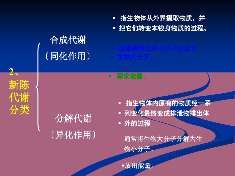 第八章新陈代谢总论和生物氧化ppt课件_第3页