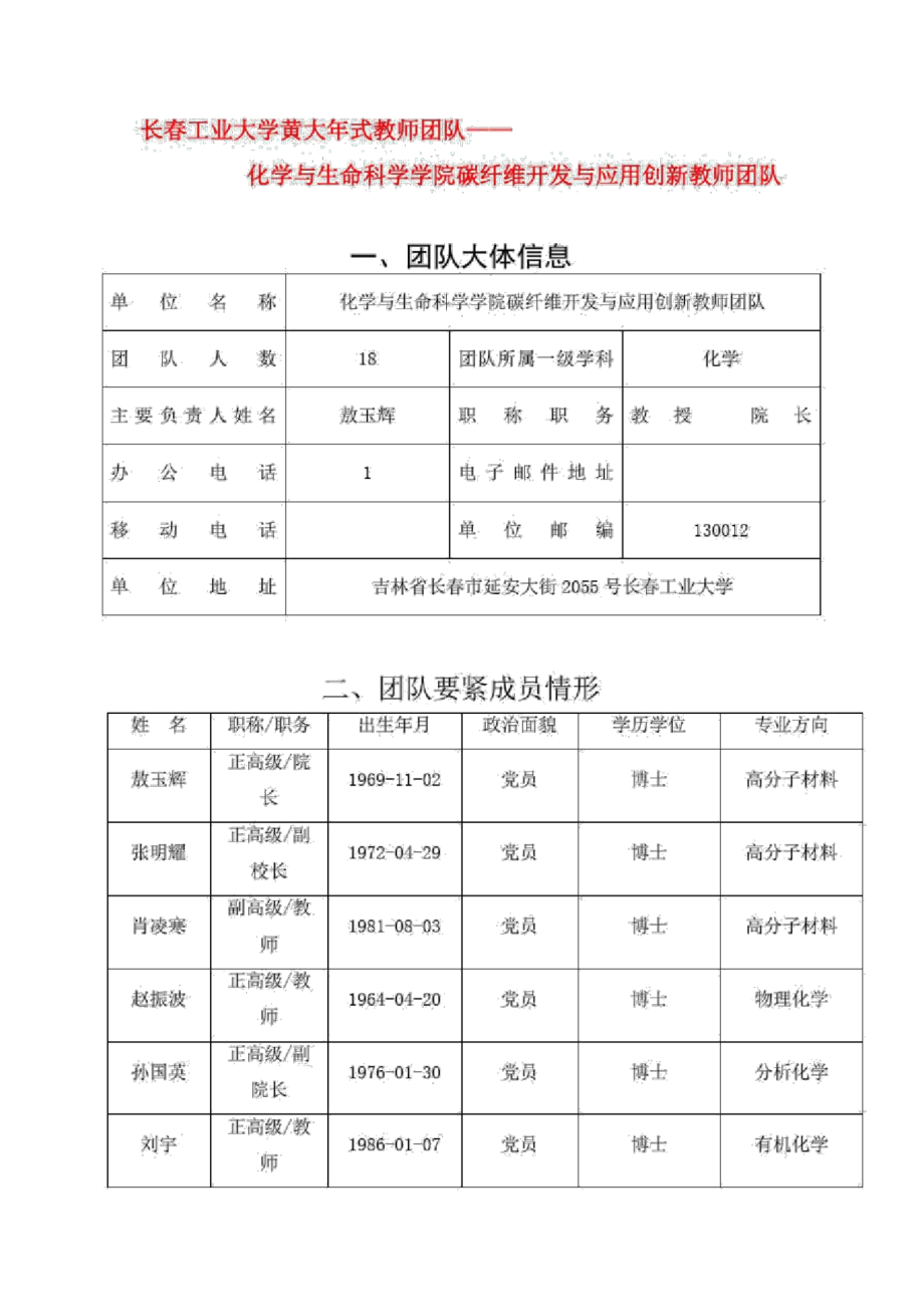 长春工业大学黄大年式教师团队_第1页