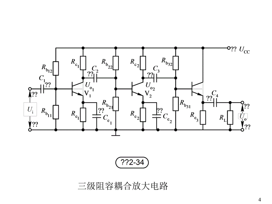 多级放大电路差动和功放采用课件_第4页