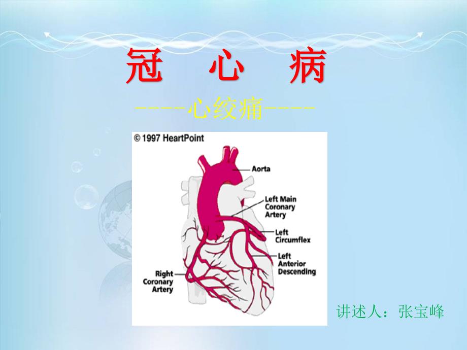 冠心病心绞痛的治疗ppt课件_第1页