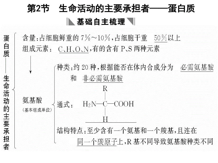 2011届高考生物第一轮基础自主梳理复习.ppt_第1页