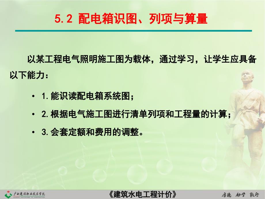 建筑水电安装识图与算量5.2-配电箱识图、列项与算量ppt课件_第2页