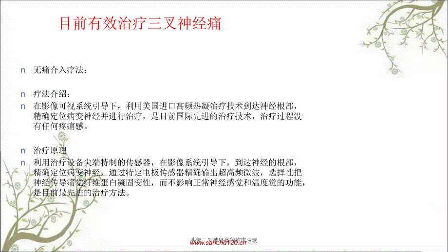 头部三叉神经痛的临床表现_第3页