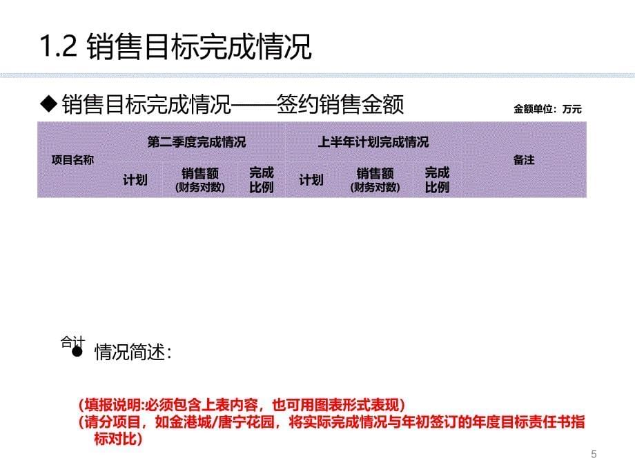 富力地产2012年上半年运营报告_第5页