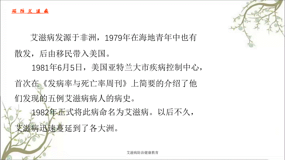 艾滋病防治健康教育课件_第4页