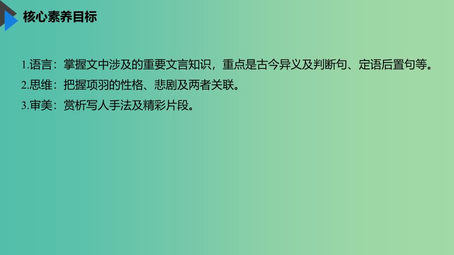 2020版高中语文 专题五 第12课 项羽本纪课件 苏教版选修《史记》选读.ppt_第4页